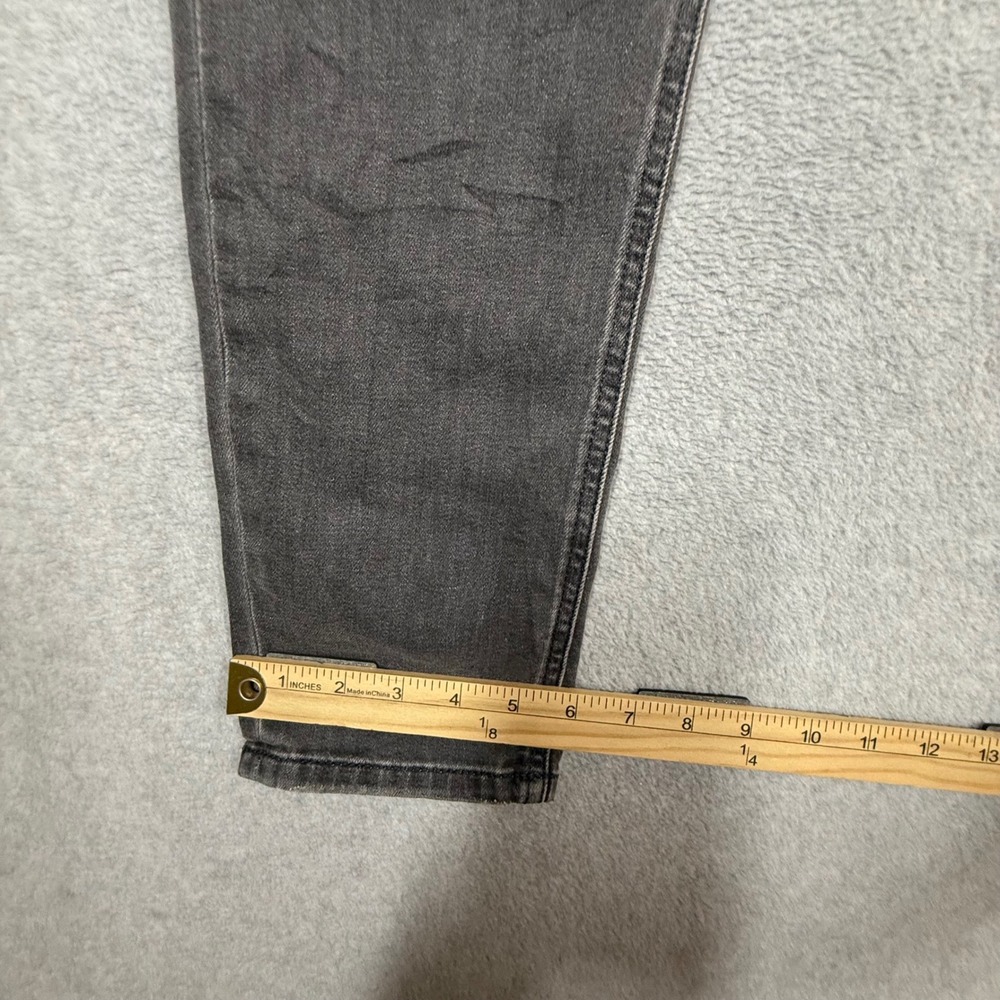 Diesel Sleenker-X Slim Skinny Jeans Mens 33x32 Dark Gray Stretch Denim 069JR - Picture 16 of 16